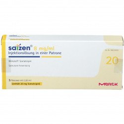 saizen 20 mg / 2,5 ml cartridge saizen 20 mg / 2,5 ml cartridge