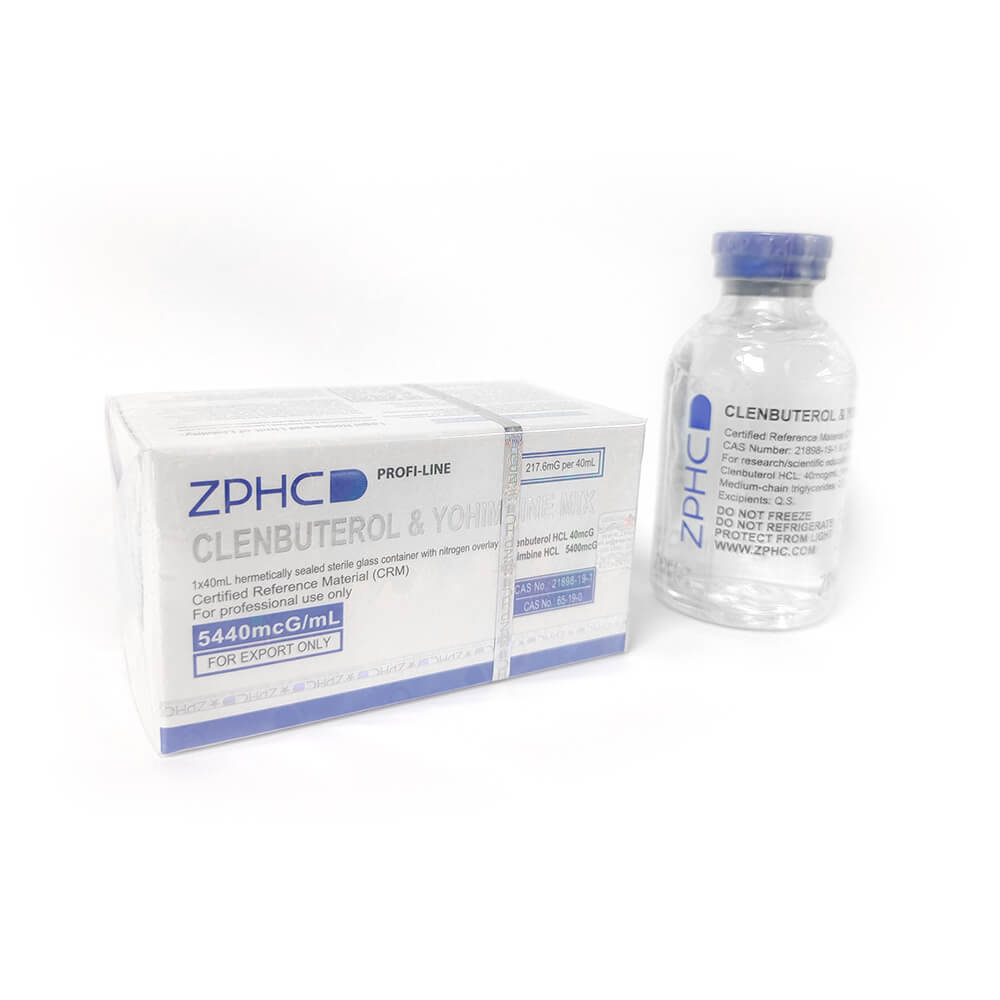 clenbuterol & yohimbine mix — zphc (40 ml multidose vial, 5440 mcg/ml) clenbuterol & yohimbine mix — zphc (40 ml multidose vial, 5440 mcg/ml)