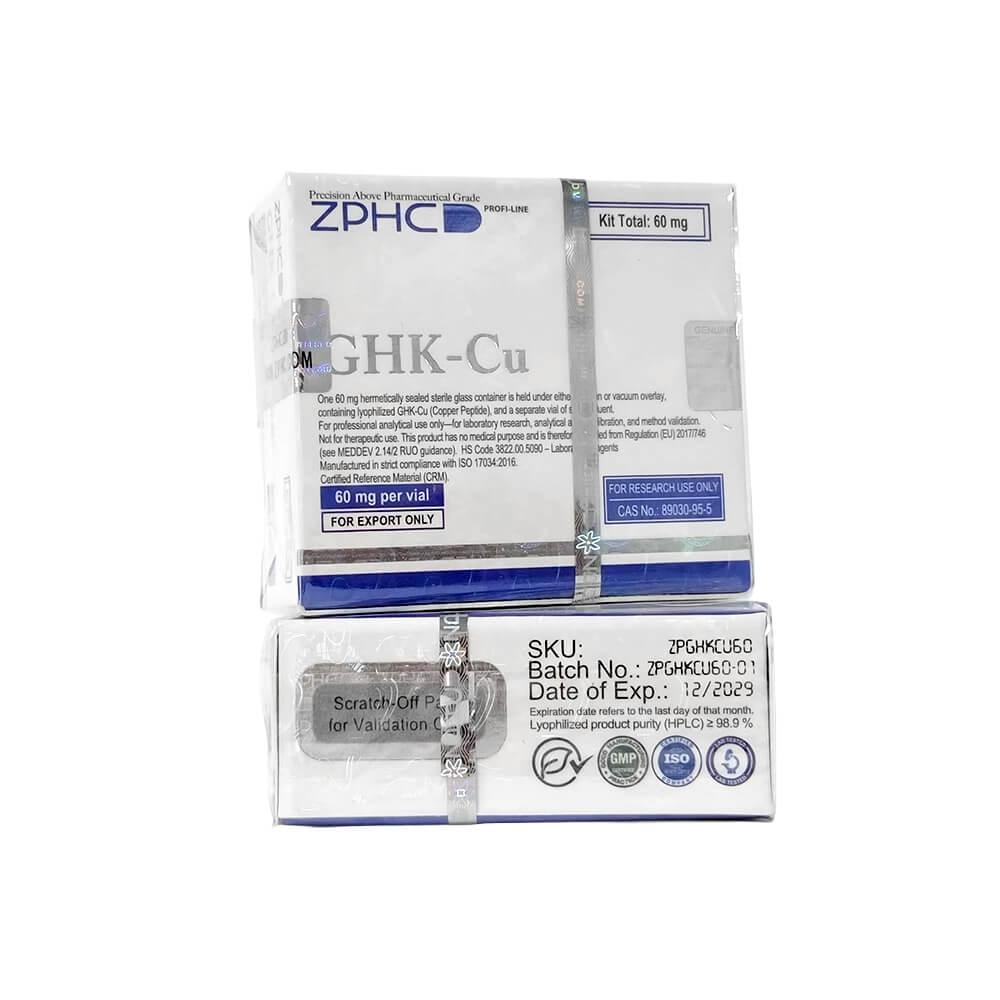 ghk cu 60mg kit zphc (lyophilized peptide + bacteriostatic water) ghk cu 60mg kit zphc (lyophilized peptide + bacteriostatic water)