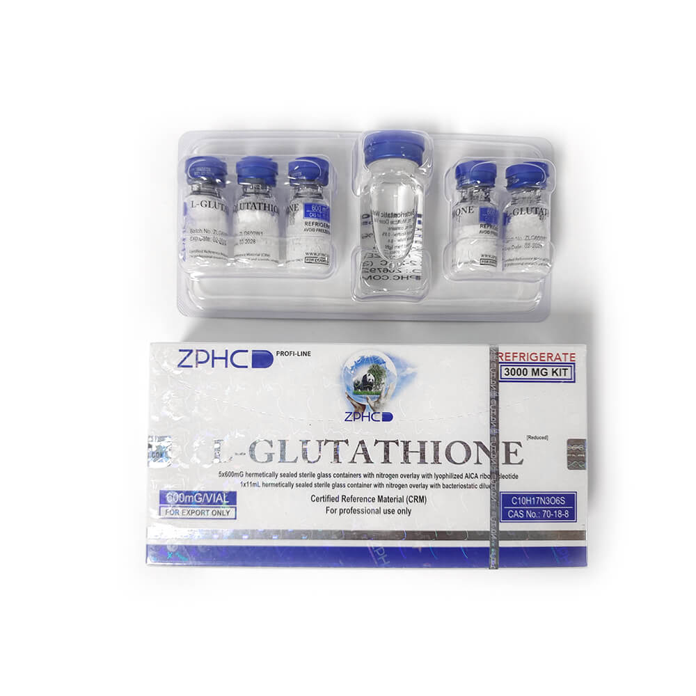 l glutathione zphc – 3000 mg kit (5×600 mg vials + diluent) l glutathione zphc – 3000 mg kit (5×600 mg vials + diluent)