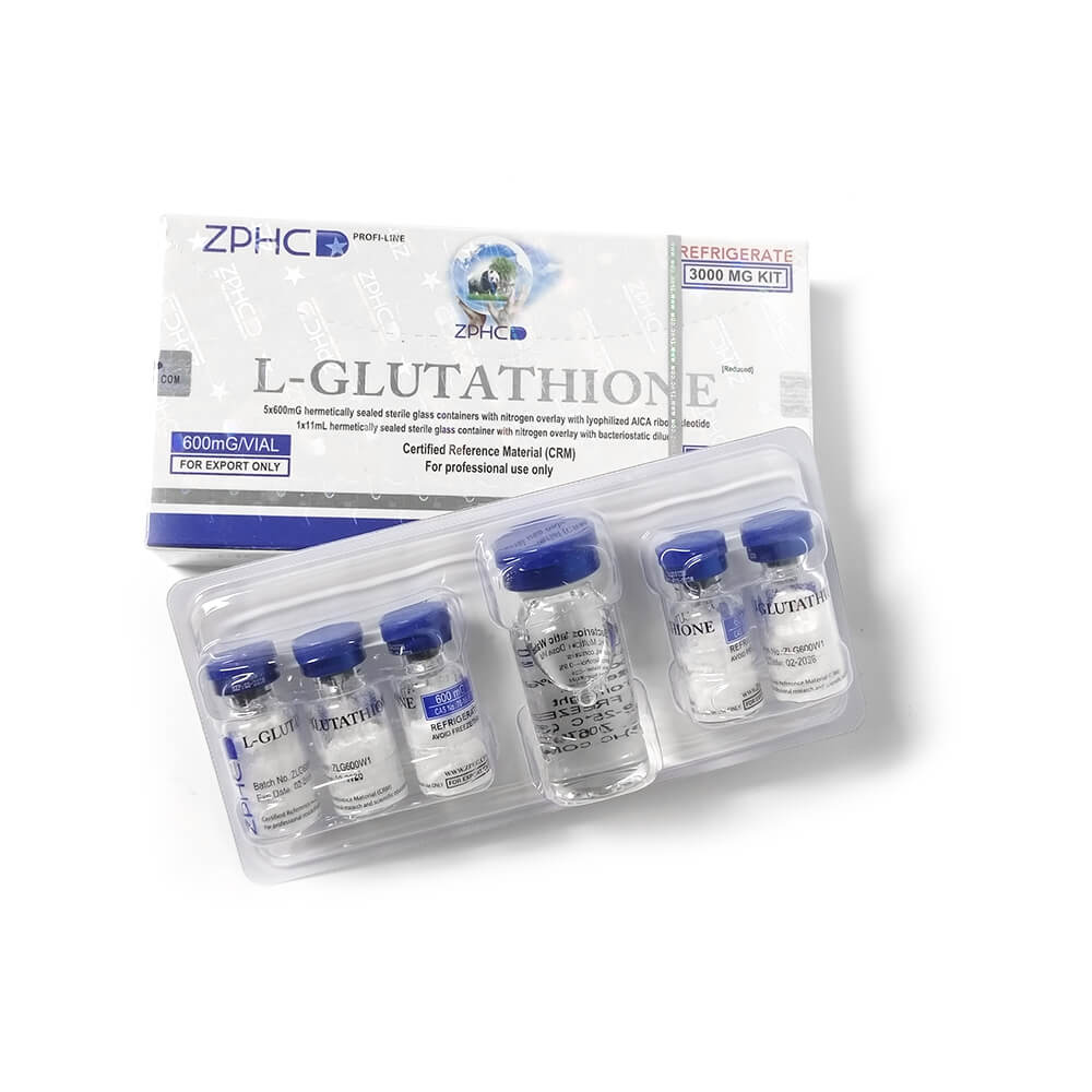l glutathione zphc – 3000 mg kit (5×600 mg vials + diluent) l glutathione zphc – 3000 mg kit (5×600 mg vials + diluent)