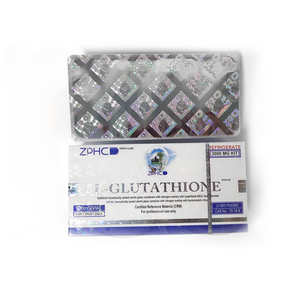 l glutathione zphc – 3000 mg kit (5×600 mg vials + diluent) l glutathione zphc – 3000 mg kit (5×600 mg vials + diluent)