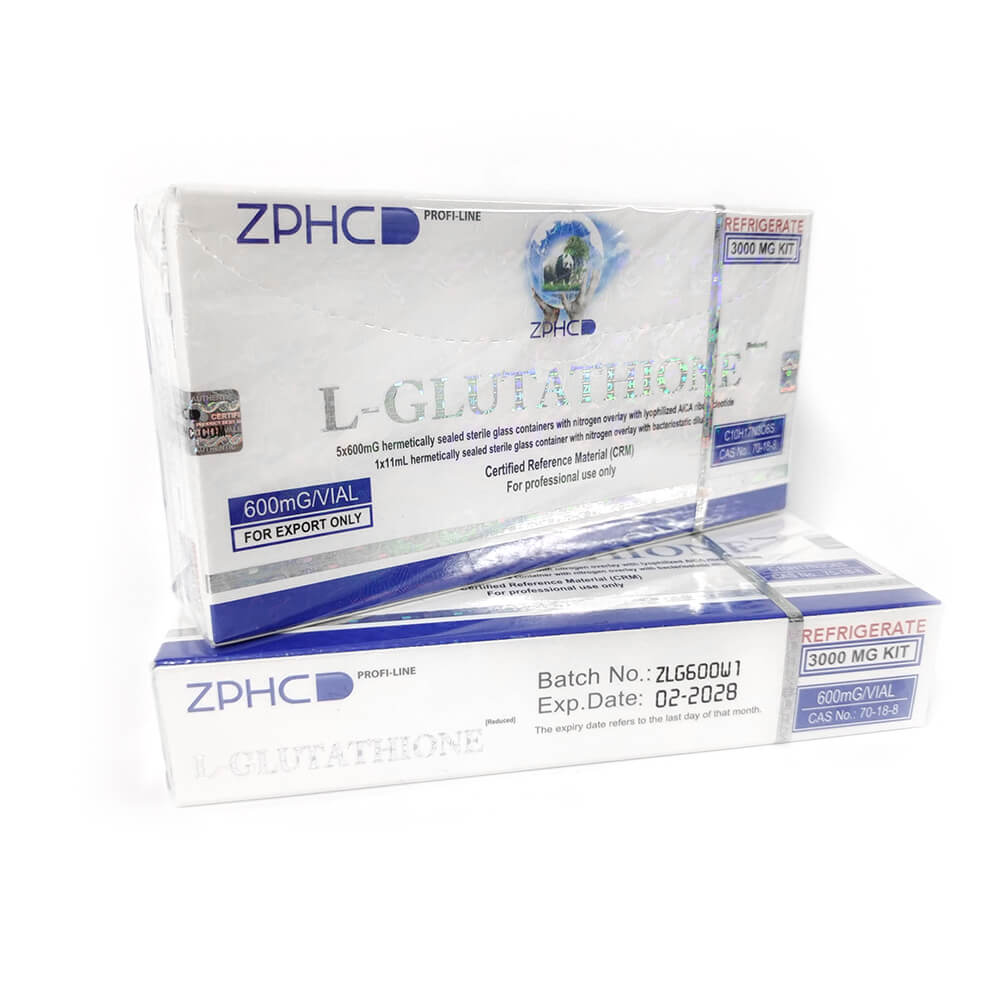 l glutathione zphc – 3000 mg kit (5×600 mg vials + diluent) l glutathione zphc – 3000 mg kit (5×600 mg vials + diluent)