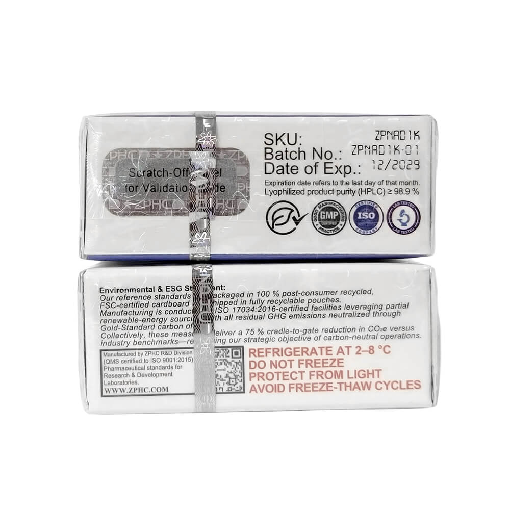 zphc nad+ 1000mg kit (lyophilized powder + bacteriostatic water) zphc nad+ 1000mg kit (lyophilized powder + bacteriostatic water)